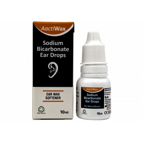 AactiWax Sodium Bicarbonate 5% Ear Drops 10ml