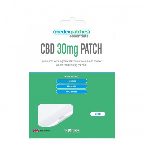 Medex Essentials Patches CBD 30mg 12's