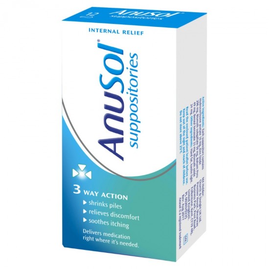 Anusol Suppositories 12s [GSL]