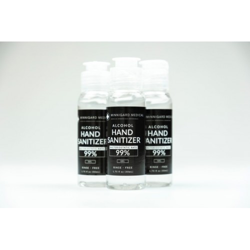 Minnigard Medical Alcohol Hand Sanitiser Gel 50ml