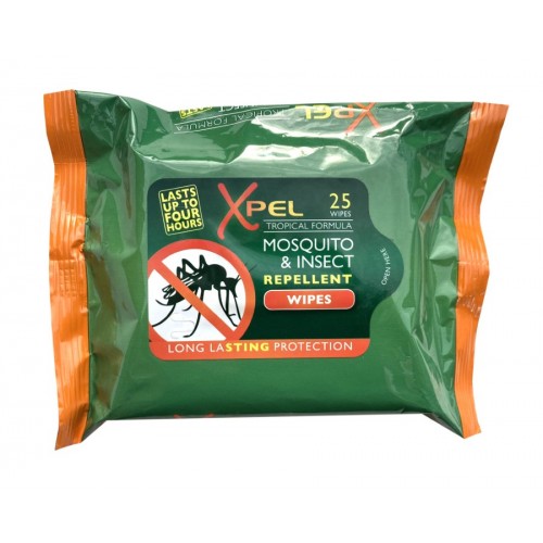 Xpel Mosquito Repellent Wipes 25's
