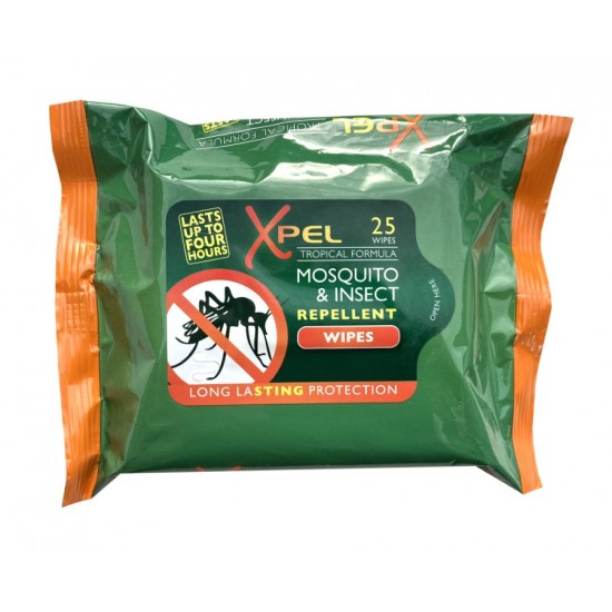 Xpel Mosquito Repellent Wipes 25's
