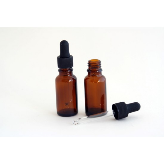 Glass Dropper Bottle & Pipettes 20ml