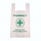 Pharmacy Vest Carrier Bags LD 280x432x540mmx30mu (11x17x21x30mu) (D)