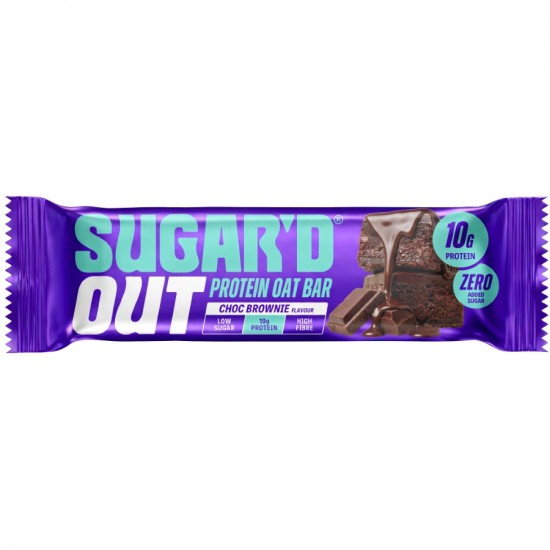 Sugar'd Out Protein Bar Choc Brownie 62g