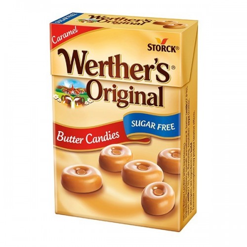 Werther's Butter Candies Sugar Free 42g (box)