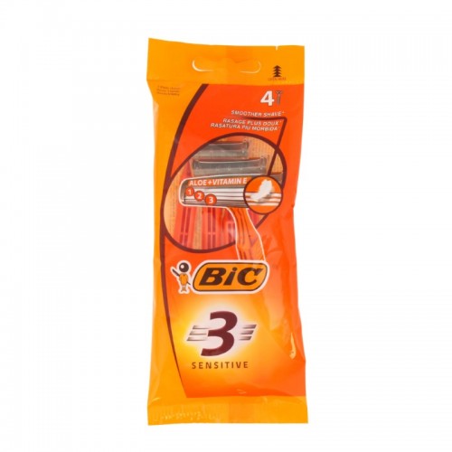 Bic Disposable Razors Sensitive 4's