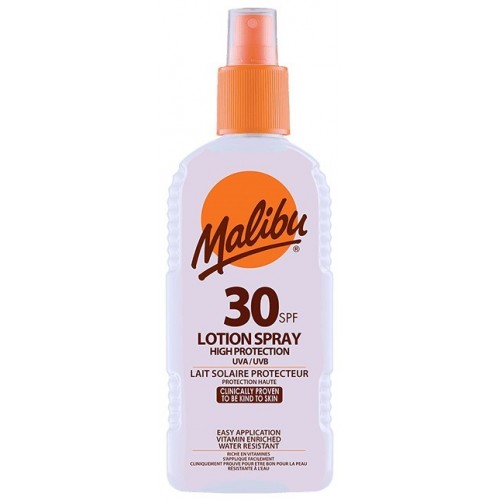 Malibu Sun Lotion 200ml SPF30 Spray