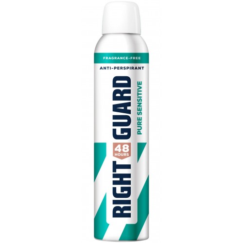 Right Guard LADIES Anti-Perspirant 250ml Pure Sensitive