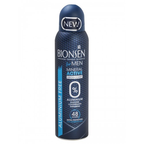 Bionsen Mineral Active Deodorant 150ml For Men