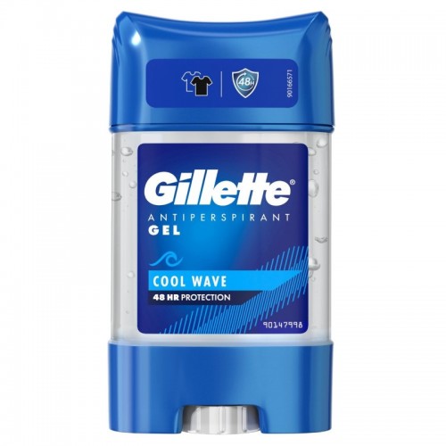 Gillette Anti-Perspirant Gel 70ml Cool Wave