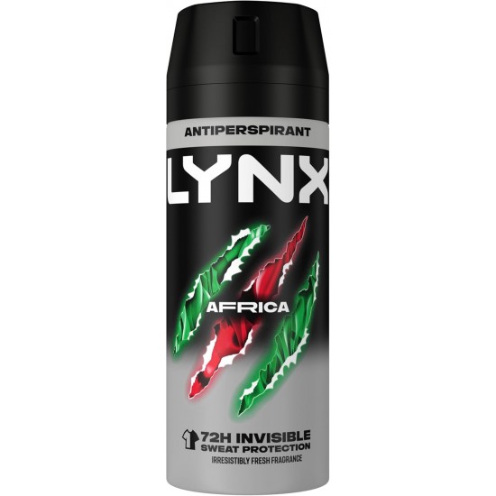 Lynx Anti-Perspirant Spray 150ml Africa