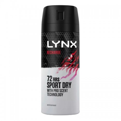Lynx Anti-Perspirant Spray 150ml Recharge