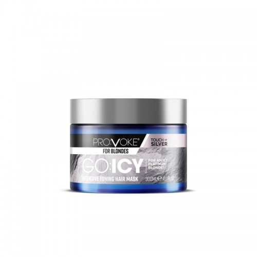 Provoke Touch of Silver Go: Icy Intensive Toning Hair Mask 300ml (D)