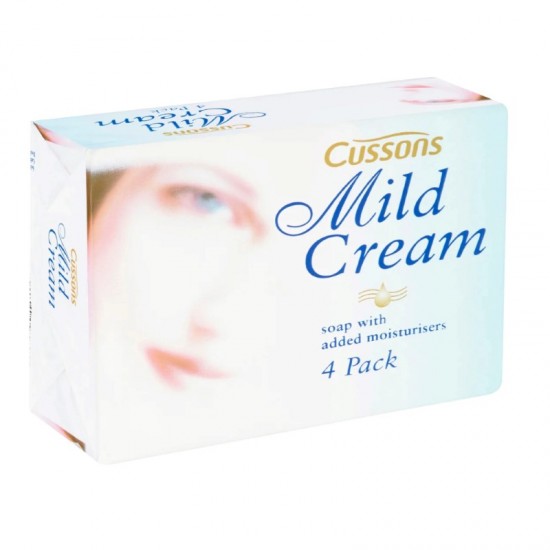 Cussons Mild Cream Soap Bar 90g 4 pk