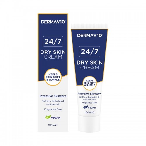 DermaV10 24/7 Dry Skin Cream 100ml