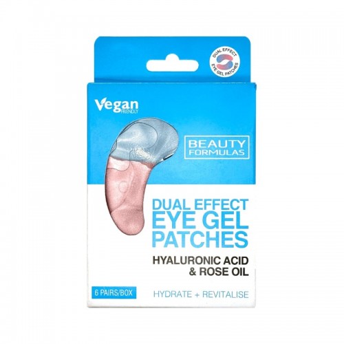 BF Dual Effect Eye Gel Patches 6's Hyaluronic Acid & Rose Oil