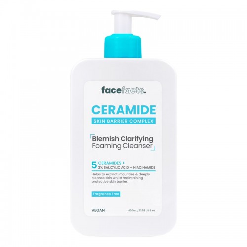 Face Facts Ceramide Blemish Clarifying Foaming Cleanser 400ml