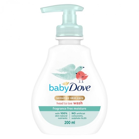 Dove Sensitive Baby Wash 200ml