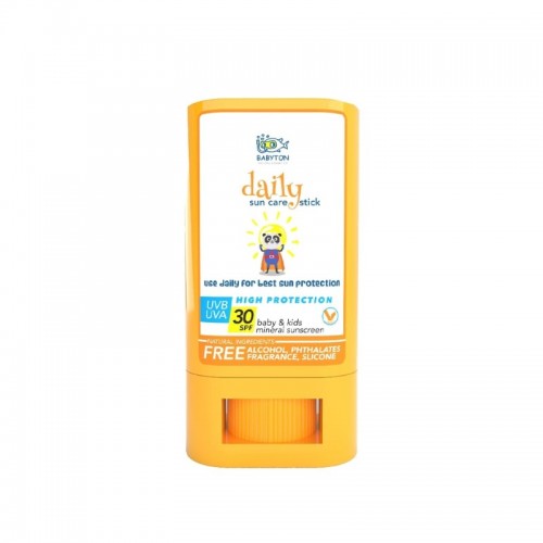 Babyton Natural Cosmetics Baby & Kids Mineral Sunscreen SPF30 Daily Stick 20g
