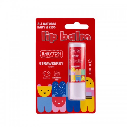 Babyton Natural Care Lip Balm Strawberry 5g