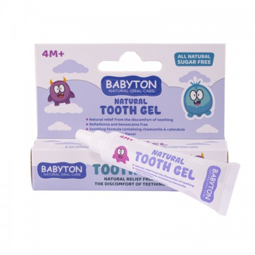 Babyton Natural Oral Care Natural Tooth Gel 4months+ 15g