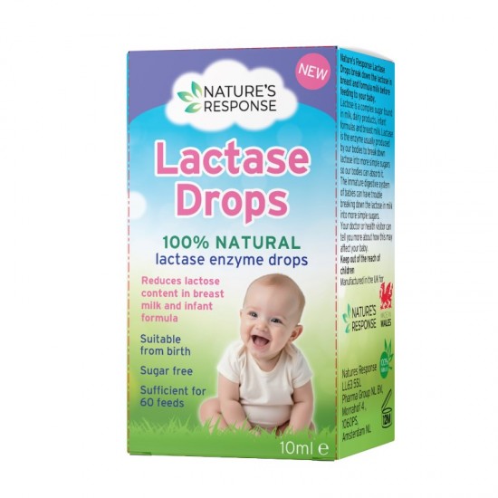 **Nature's Response Lactose Drops 100% Natural 10ml
