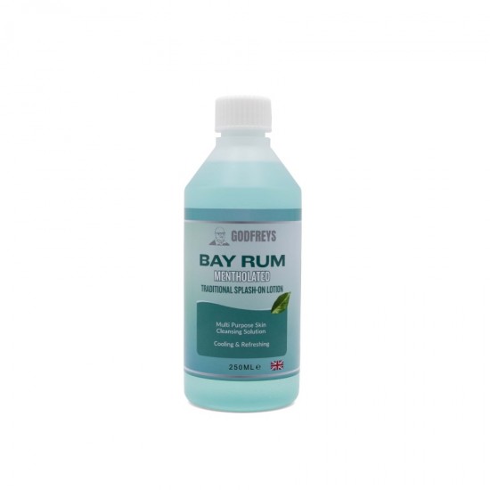 Godfreys Bay Rum 250ml Mentholated
