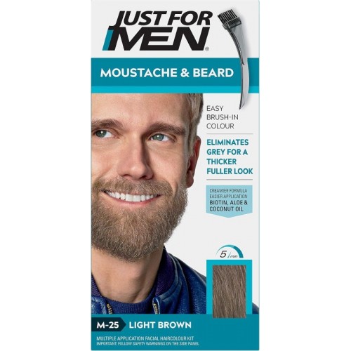 Just For Men Moustache & Beard Colour Light Brown M25