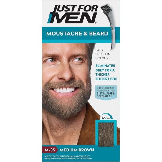 Just For Men Beard Colour Medium Brown M35