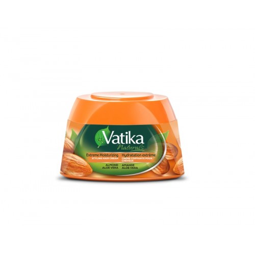 Vatika Styling Hair Cream 210ml Extreme Moisturising Almond