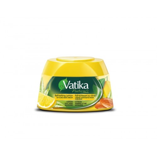Vatika Styling Hair Cream 210ml Refreshing Lemon