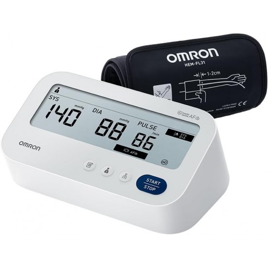 Omron Upper Arm Blood Pressure Monitor M3 Comfort AFib (HEM-7196-FLE)