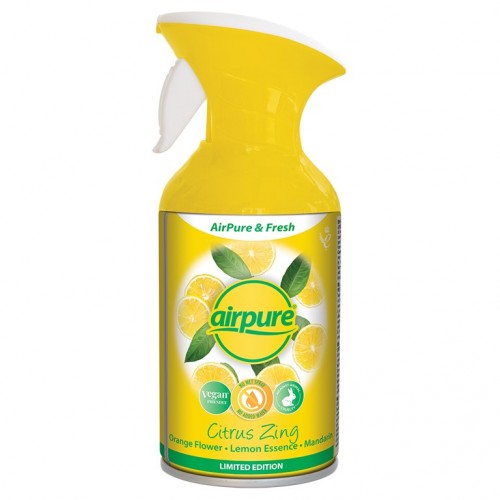 Airpure & Fresh Air Freshener 250ml Citrus Zing