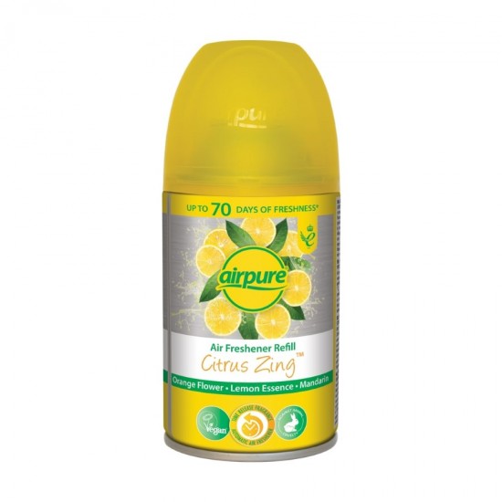 **Airpure Air-O-Matic Refill 250ml Citrus Zing