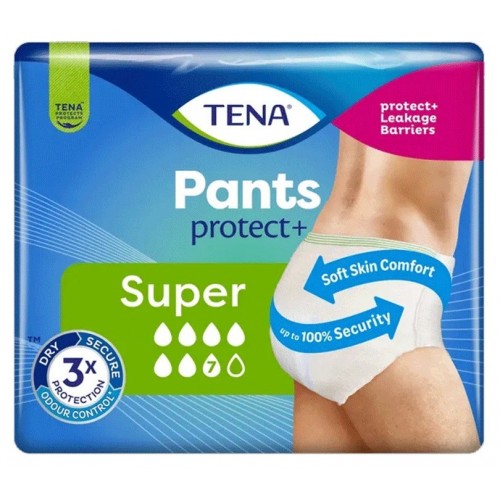 Tena Incontinence Pants Super Large 12's