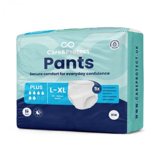 Care & Protect Pants Plus Large - XL 14's