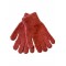 Ladies Knitted Gloves Orange