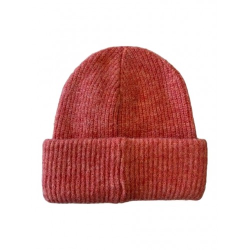 Ladies Knitted Beanie Orange