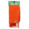 Ladies Knitted Blanket Scarf Orange (D)