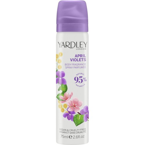 Yardley Body Spray 75ml April Violets