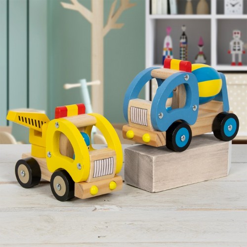 Retro Vehicle Construction Truck 2 Assorted LP62051 (D)