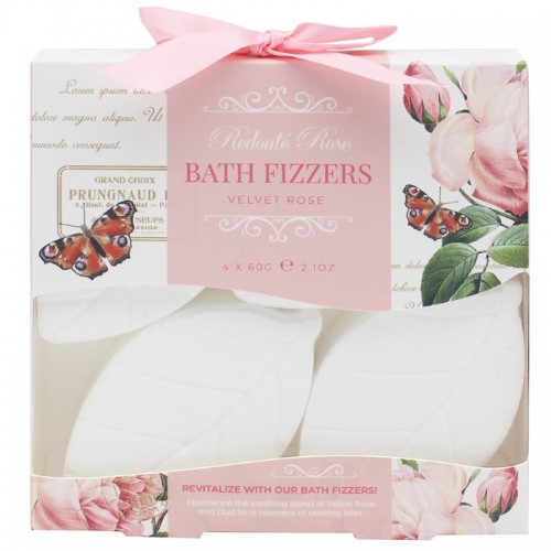 Redoute Rose Bath Fizzers 4's LP75247 (D)
