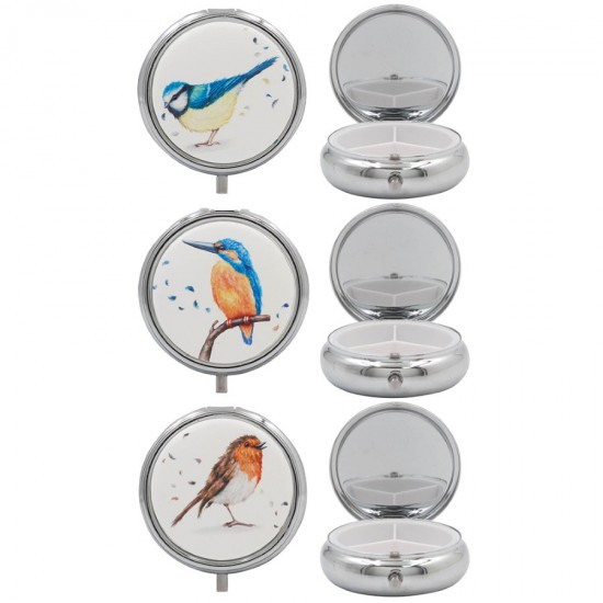 Desire British Birds Pill Box Assorted LP77679